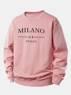 Milano Print Relax Fit Sweatshirt